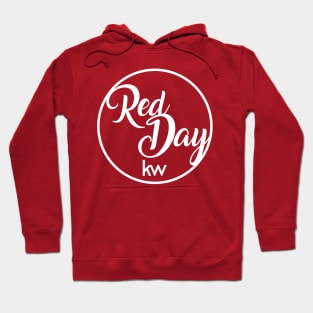 Red Day Cursive Hoodie